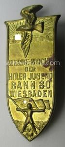 HJ (ie. 'Hitlerjugend') related 'tinnie' ie. 'Veranstaltungsabzeichen' being a maker- …