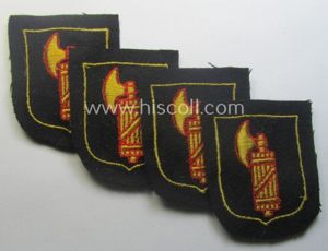 Italian, Waffen-SS 'volunteer' arm-shield as was specifically intended for usage …