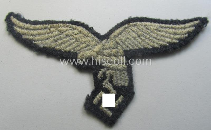 WH (Luftwaffe) EM- (ie. NCO-) 'down-tailed'-pattern breast-eagle — image 3