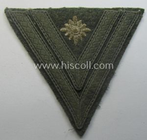 WH (Heeres) 'Armwinkel' (or: arm-chevron) as executed on typical field-grey-coloured …