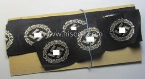 EM- (ie. NCO-) type, so-called: 'Schutzmannschaften' (or: 'Schuma') cap-badge as …