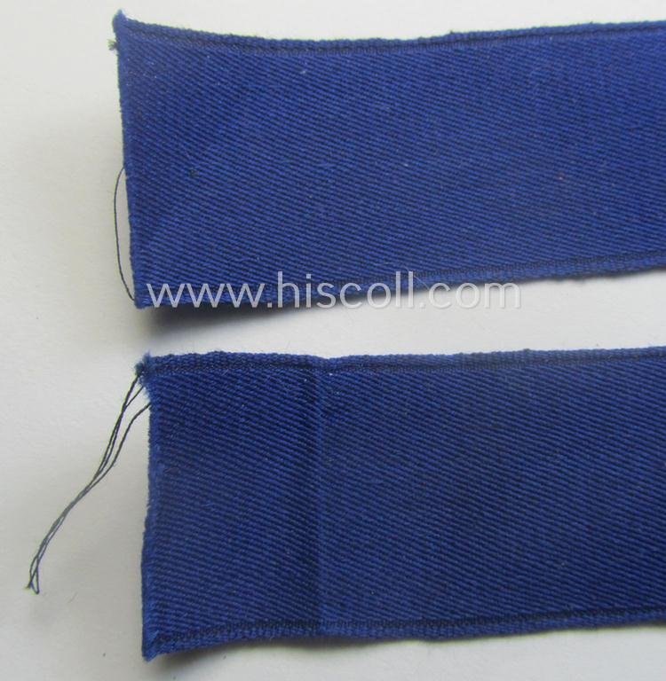 Minimally used, typical bluish-coloured- and/or linnen-based 'Der Stahlhelmbund' (ie. 'Der Stahlhelm' - Bund der Frontsoldaten (or: Sta)' cuff-title (ie. 'Ärmelstreifen') entitled: 'L.V. Westfalen' — image 7