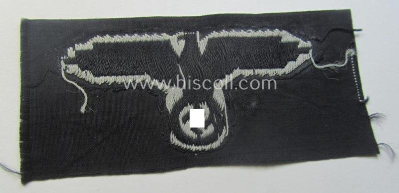 Waffen-SS, 'BeVo'-woven-style skull- and cap-eagle-set (ie. 'Totenkopf- u. Adler-Effektensatz für Schiffchen o. Einheitsfeldmütze') — image 5