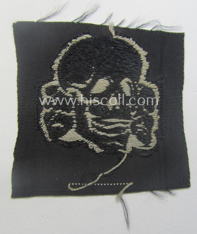 Waffen-SS, 'BeVo'-woven-style skull- and cap-eagle-set (ie. 'Totenkopf- u. Adler-Effektensatz für Schiffchen o. Einheitsfeldmütze') — image 6