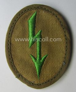 WH (Heeres) 'tropical-styled', trade- and/or special-career insignia (or: 'Signal Blitz') …