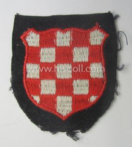Waffen-SS 'volunteer'-arm-shield: '13. Waffen-Gebirgs-Division der SS 'Handschar'