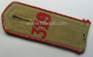 Early-pattern, 'HJ'- (ie. 'Hitlerjugend'-) shoulderstrap for usage by a: 'Hitlerjunge' …
