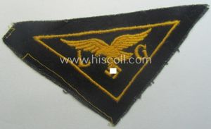 WH (LW) related- (EM- ie. NCO-pattern) machine-embroidered breast-badge ie. eagle-device …