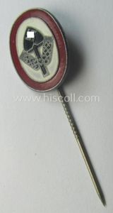 Multi-coloured- and/or 'molded'-styled, aluminium-based lapel-pin (aka: 'RAD-Erinnerungsnadel') being a non-marked …