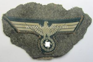 'Cut-out of a tunic' - WH (Heeres) EM- (ie. NCO-) …