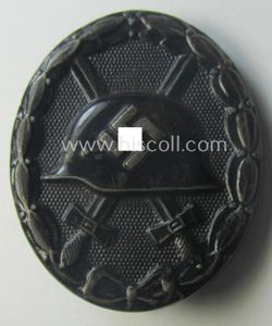 Maker- (ie. '113'-) marked example of a black-class wound-badge (or: …