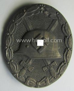 Moderately used- and/or worn 'Verwundeten-Abzeichen in Silber' being a typical …