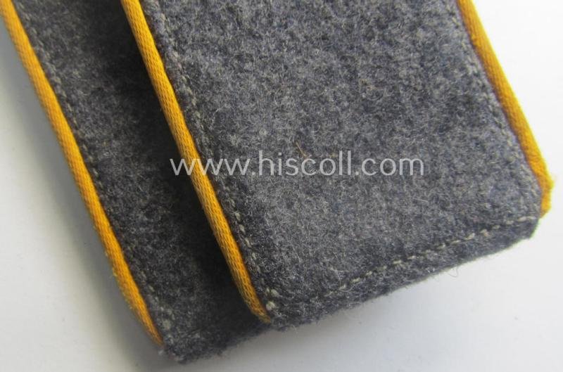 Pair of WH (Luftwaffe) EM-type shoulderstraps as intended for usage by a: 'Soldat der Flieger- o. Fallschirmjäger-Trpn.' and that comes in a just moderately used- and/or worn, condition — image 2