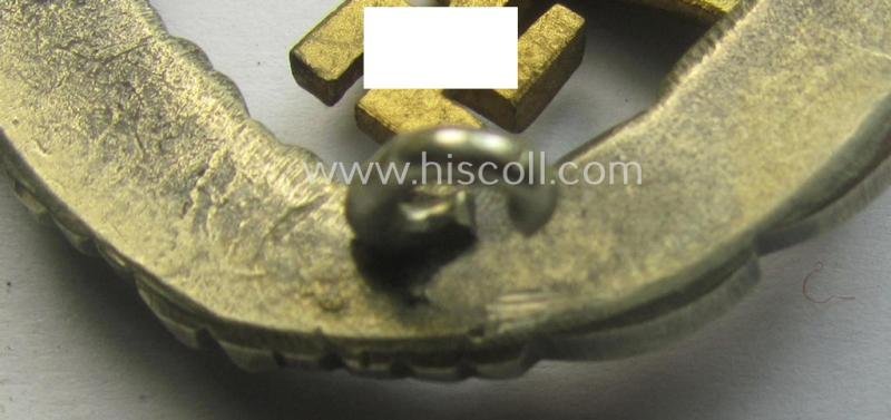 Superb - and just moderately worn! - WH (Luftwaffe) 'Fallschirmschützen-Abzeichen' by: 'Imme & Sohn' — image 6