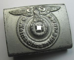 Waffen-SS, EM- (ie. NCO-) type belt-buckle (being a typical, unmarked …