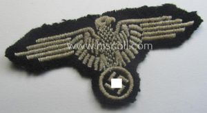 Clearly used- and/or tunic-removed, mid- (ie. later-war-) pattern, 'SS' (ie. …