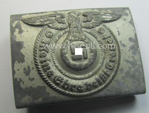 Waffen-SS, EM- (ie. NCO-) type belt-buckle (being a typical, unmarked …