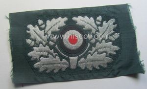 WH (Heeres) officers'-type cocarde (as executed in so-called: 'flat-wire'- ie. …