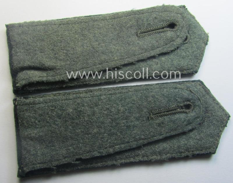 Pair of WH (Heeres), neatly 'cyphered', so-called: 'M36- o. M40'-pattern and/or pointed-style) EM-type shoulderstraps: 'Sld. des Nachschub-Abtlgs. 12' — image 3