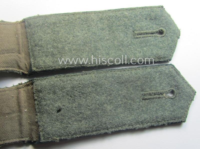 Pair of WH (Heeres), neatly 'cyphered', so-called: 'M36- o. M40'-pattern and/or pointed-style) EM-type shoulderstraps: 'Sld. des Nachschub-Abtlgs. 12' — image 4