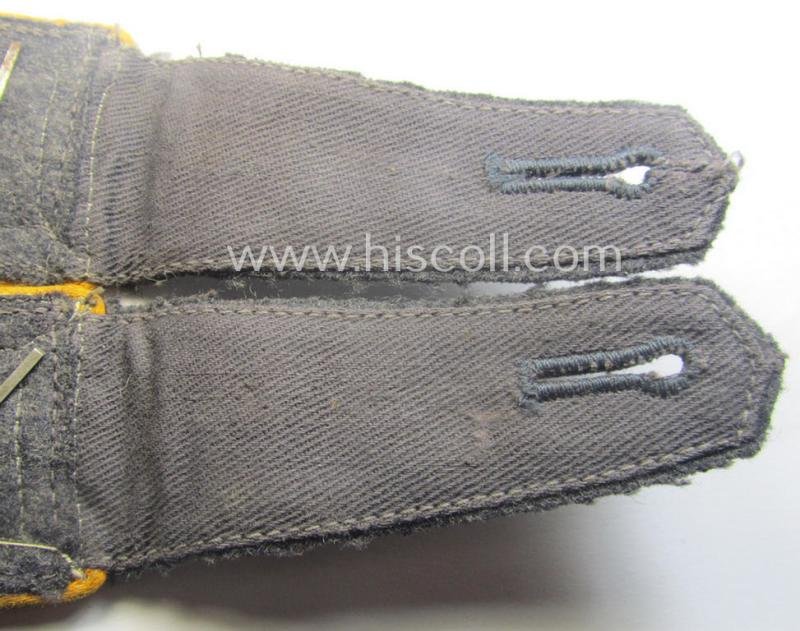 Pair of WH (Luftwaffe) 'cyphered', NCO-type shoulderstraps: 'Feldwebel der Flieger o. FJ-Truppen u. Mitglied einer Kriegsschule' — image 5