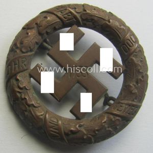 N.S.D.A.P.-related 'Tagungs- o. Veranstaltungsabzeichen' (also referred to as: 'Gau München'-honorary-badge) …