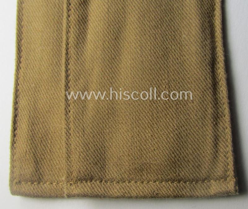 Pair of WH (Kriegsmarine) 'tropical-styled', EM-type shoulderstraps (as intended for usage on the tropical-shirts ie. tunics): 'Matrose' — image 2