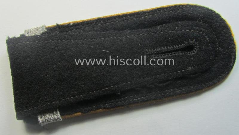 Regrettably single - but nevertheless extremely rarely found! - Waffen-SS neatly 'cyphered', NCO-type shoulderstrap as was intended for usage by a: 'SS-Scharführer eines Kavallerie- o. Aufklärungs-Abts.' — image 3