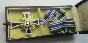 'Ehrenkreuz der deutschen Mutter - erste Stufe' (or mothers'-cross in …