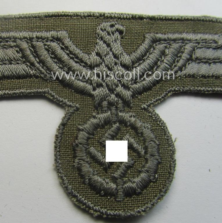 Interesting, later-war-period WH (Heeres) breasteagle (ie. 'Brustadler für Manns. u. Uffz.') — image 2