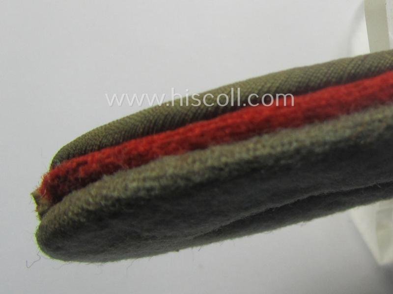 Single, WH (Heeres) neatly 'cyphered', officers-pattern shoulderboard as intended for a: 'Hauptmann der Reserve u. Feldingenieur des Heeres' — image 4