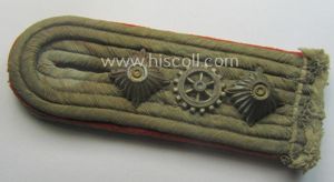 Single, WH (Heeres) neatly 'cyphered', officers-pattern shoulderboard as intended for …