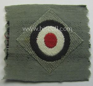 Early- (ie. pre-war-) type, WH (Heeres): 'Kokarde für Schiffchenmütze'