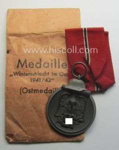 Fully matching medal-set: 'Winterschlacht im Osten 1941/42' as produced by …