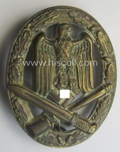 Attractive - and moderately used- ie. worn! - 'Allgemeines Sturmabzeichen' …