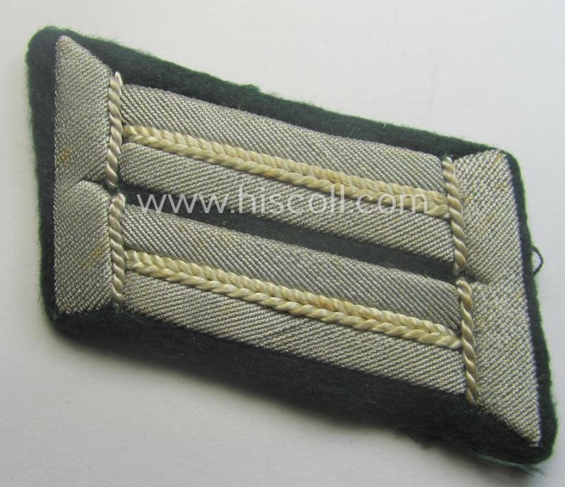 Pair of WH (Heeres) collar-tabs (ie. 'Kragenspiegel für Offiziere'): 'Offizier der Infanterie-Trpn.' — image 2