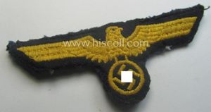 Interesting, WH (Kriegsmarine) breast-eagle (ie. 'Brustadler für Mannschaften u. Uffz. …