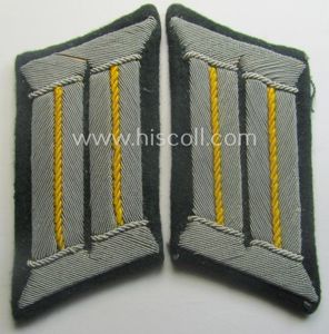 Pair of WH (Heeres) officers'-type collar-tabs: 'Offizier der Kavallerie o. …