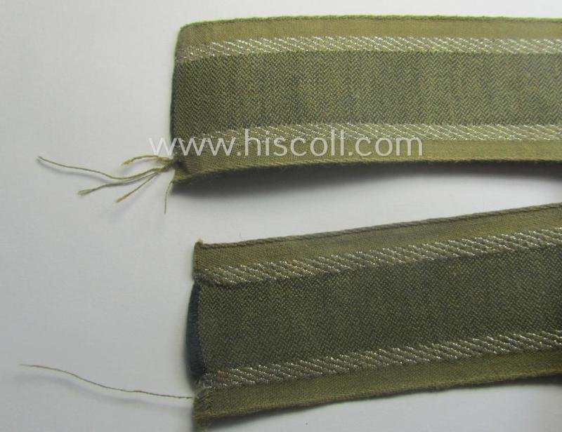 'BeVo'-like cuff-title (ie. 'Ärmelstreifen') entitled: 'Afrikakorps' being a presumably issued but simply never worn example that comes in an overall very nice- (ie. non-shortened- and never tunic-attached-), condition — image 6