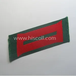 Regrettably single, (entirely!) 'BeVo'-woven, EM-pattern 'Ostvölker'-collar-tab as as was specifically …