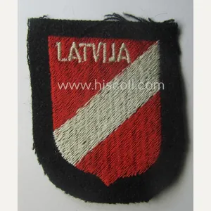 Waffen-SS 'volunteer'-arm-shield as was intended for usage by soldiers of …