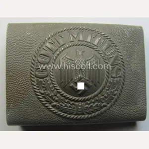 WH (Heeres) aluminium-based belt-buckle (ie. 'Koppelschloss für Uffz. u. Mannschaften …