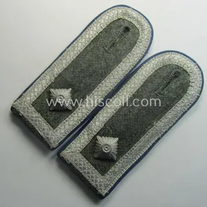 Pair of WH (Heeres) simplified- (ie. 'M44'-) pattern NCO-type shoulderstraps: …