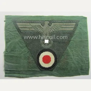 WH (Heeres) so-called: 'M43-pattern') cap-eagle/cocarde (ie. cap-trapezoid) as was specifically …