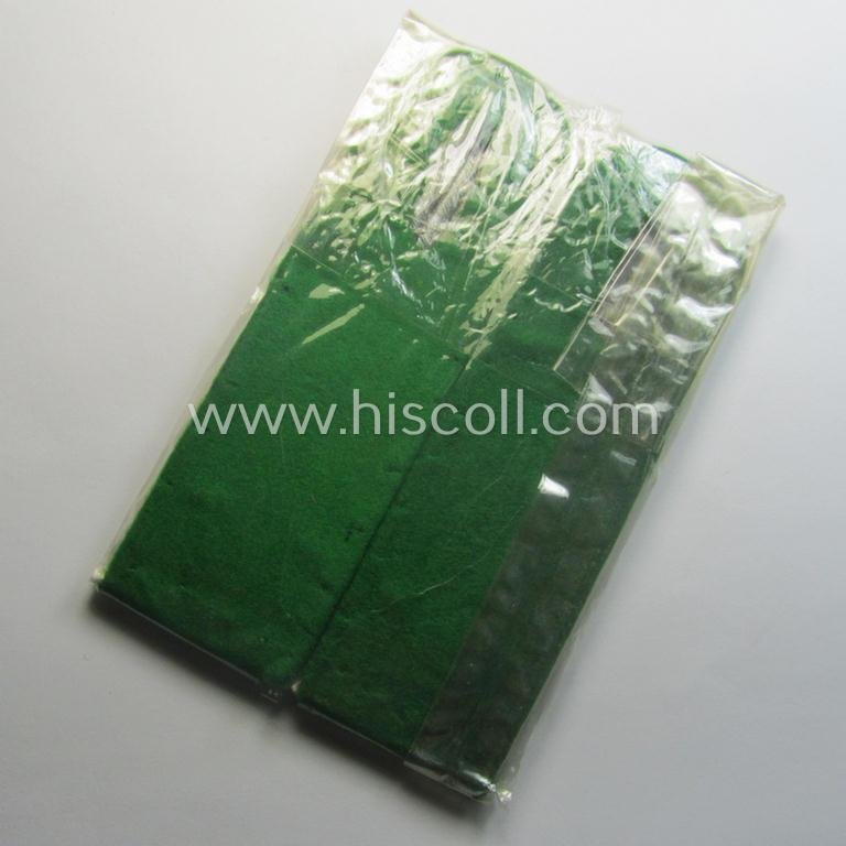 Interesting - and 'virtually mint ie. unissued'! - pair of WH (Heeres), officers'-type shoulderboards: 'Leutnant der Jäger- o. Gebirgsjäger-Trpn.' — image 3