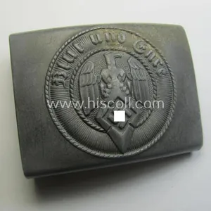 HJ (ie. 'Hitlerjugend') zinc- (ie. 'Feinzink'-) based- (and/or unusually 'molded'-pattern!) …