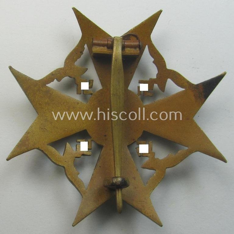 Superb - and actually fairly scarcely encountered! - 'Spanienkreuz ohne Schwerten in Bronze' being a neat non-maker-marked example that was produced by a to date still unidentified maker — image 4