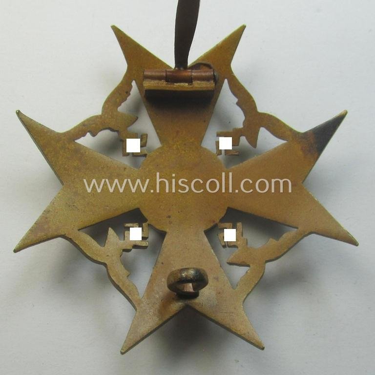 Superb - and actually fairly scarcely encountered! - 'Spanienkreuz ohne Schwerten in Bronze' being a neat non-maker-marked example that was produced by a to date still unidentified maker — image 5