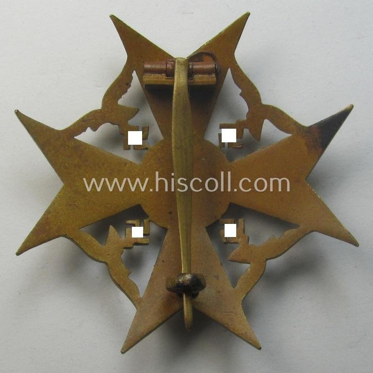 Superb - and actually fairly scarcely encountered! - 'Spanienkreuz ohne Schwerten in Bronze' being a neat non-maker-marked example that was produced by a to date still unidentified maker — image 7