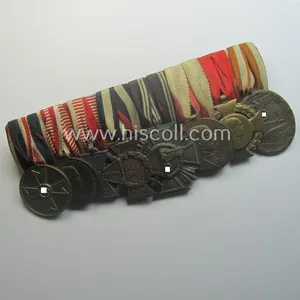 Unusually seen, 8-pieced WWI- (ie. TR- ie. N.S.D.A.P.-) related 'Ordenspange' …